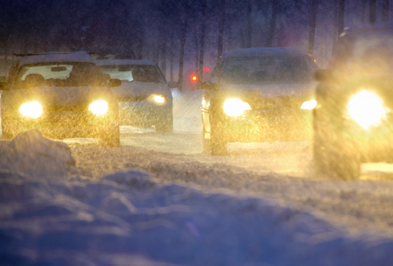 sneeuwval filemeldingen